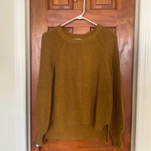 Balloon sleeve sweater